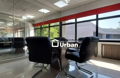Sala para alugar, 82 m² por r$ 9.000,00/mês - the point office - cotia/sp