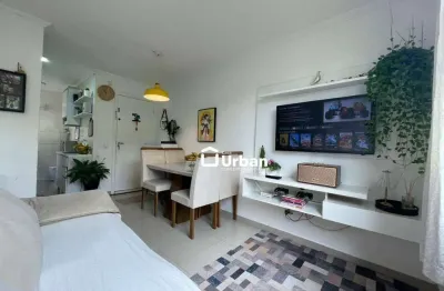 Apartamento com 2 dormitórios à venda, 45 m² por r$ 180.000,00 - jardim central - cotia/sp