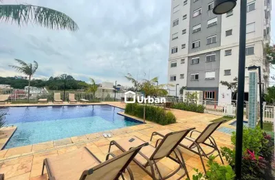 Apartamento com 2 dormitórios para alugar, 47 m² por r$ 2.900,00/mês - itapark residencial - vargem grande paulista/sp