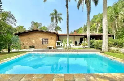 Chácara com 4 dormitórios à venda, 4778 m² por r$ 1.440.000,00 - vila real moinho velho - embu das artes/sp