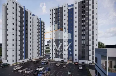 Vende lindo apartamento, 45 m², no condomínio residencial luiza, 2 dormit, varanda grill, lazer, excelente localização, zn leste,sorocaba-sp