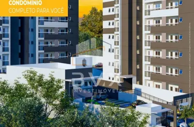 Apartamento 61,11 m² - condomínio jr campolim ii, 2 dormit (1 suíte), varanda gourmet, com piso, lazer completo, 1 vaga. jd. s. carlos - sorocaba