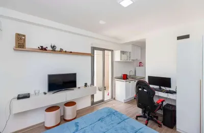 Apartamento para venda em são paulo, campo belo, 1 dormitório, 1 suíte, 1 banheiro