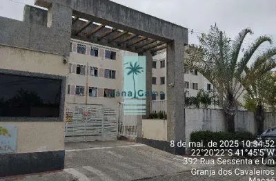 Apartamento para venda em macaé, parque aeroporto, 2 dormitórios, 1 banheiro, 1 vaga
