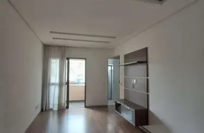 Venda/locação de apartamento com 56m², com sala ampla e sacada, 2 quartos 1 vaga fixa e coberta