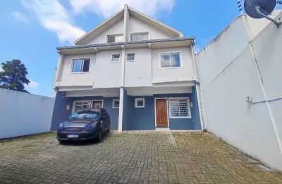 Sobrado dentro de condomínio com 3 dormitórios para alugar, 128 m² por r$ 2.950/mês - bairro alto - curitiba/pr
