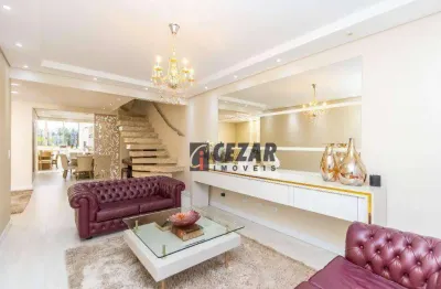 Sobrado com 3 dormitórios à venda, 205 m² por r$ 1.600.000,00 - uberaba - curitiba/pr