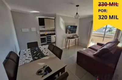 Apartamento com 2 dormitórios à venda, 66 m² por r$ 320.000,00 - afonso pena - são josé dos pinhais/pr