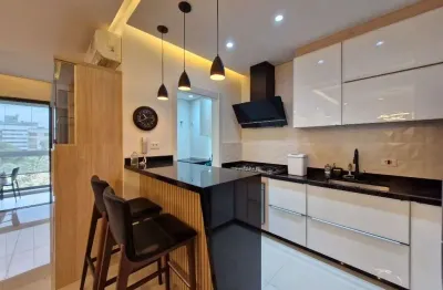 Apartamento mobiliado com 2 dormitórios para alugar, 114 m² por r$ 6.900/mês - alto da glória - curitiba/pr