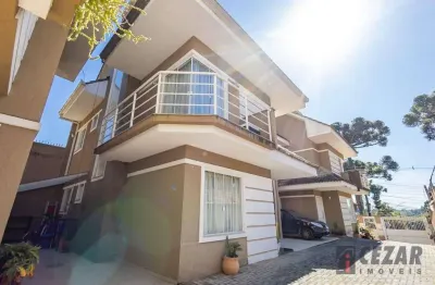 Sobrado com 3 dormitórios 1 suíte 2 vagas e ático à venda, 148 m² por r$ 780.000 - barreirinha - curitiba/pr