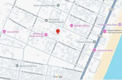 Terreno há 2 quadras da praia à venda, 360 m² por r$ 300.000 - nereidas - guaratuba/pr