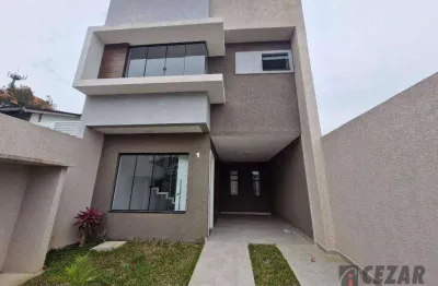 Sobrado com 3 dormitórios para alugar, 139 m² por r$ 4.700/mês - atuba - curitiba/pr