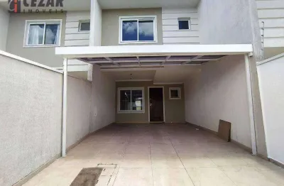 Sobrado com 3 dormitórios para alugar, 150 m² por R$ 3.900/mês - Santa Cândida - Curitiba/PR