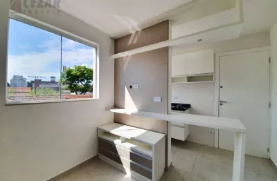 Kitnet com 1 dormitório para alugar, 40 m² por r$ 1.500/mês - bacacheri - curitiba/pr