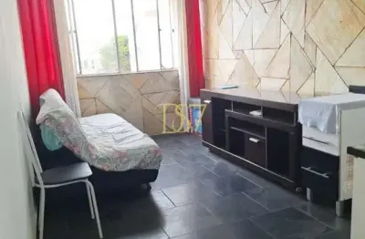 Apartamento mobiliado centro sbc, 46m², 1 quarto sem vaga.