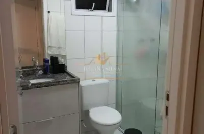 Apartamento à venda com 60m², 2 quartos sendo 1 suíte e 2 vagas - vila campestre - sa.