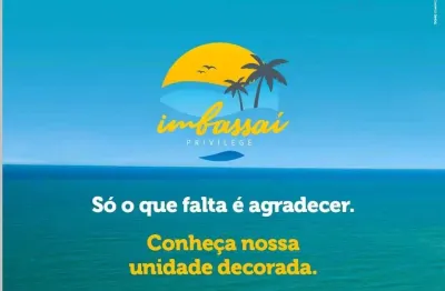 Apartamento para venda em mata de são joão, imbassaí, 3 dormitórios, 3 suítes, 2 banheiros, 3 vagas