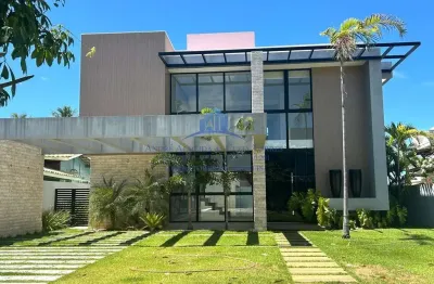 Casa em condomínio para venda em camaçari, guarajuba, 5 dormitórios, 5 suítes, 6 banheiros, 4 vagas