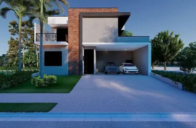 Casa em condomínio fechado com 4 quartos à venda na rua sebastião cardoso, 168, parque brasil 500, paulínia, 312 m2 por r$ 2.320.000