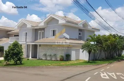 Casa em condomínio fechado com 4 quartos à venda na avenida presidente juscelino kubitschek de oliveira, 901, parque brasil 500, paulínia, 370 m2 por r$ 2.000.000