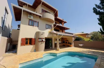 Casa em condomínio fechado com 3 quartos à venda na rua joão previtale, 2780, santa cruz, valinhos, 372 m2 por r$ 1.950.000