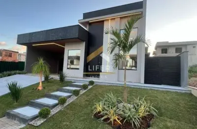 Casa em condomínio fechado com 3 quartos à venda na avenida doutor roberto cerqueira de oliveira rosa, 001, loteamento residencial arborais, campinas, 214 m2 por r$ 2.690.000