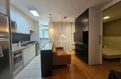 Apartamento com 1 quarto para alugar na rua doutor antônio galízia, 105, cambuí, campinas, 40 m2 por r$ 3.500