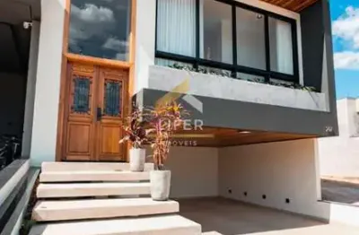 Casa em condomínio fechado com 3 quartos à venda na rua josé milanesi, 1131, vila rubens, indaiatuba, 194 m2 por r$ 1.543.000