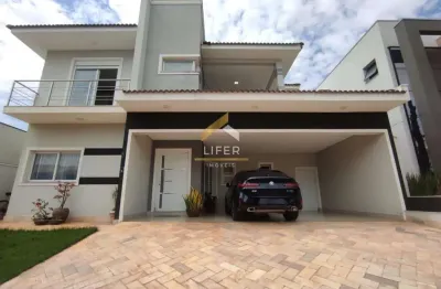 Casa em condomínio fechado com 3 quartos à venda na rua beatriz allievi, 735, jardim green park residence, hortolândia, 339 m2 por r$ 2.120.000