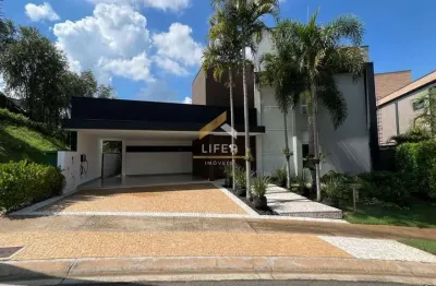 Casa em condomínio fechado com 3 quartos à venda na avenida carlos diaulas serpa, 001, loteamento parque dos alecrins, campinas, 227 m2 por r$ 2.500.000