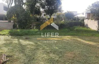 Terreno em condomínio fechado à venda na alameda itajubá, 820, villa lombarda, valinhos por r$ 1.307.000