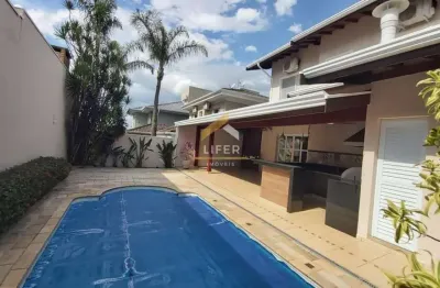 Casa em condomínio fechado com 3 quartos à venda na avenida antônio marques da silva filho, 680, residencial paineiras, paulínia, 254 m2 por r$ 1.590.000