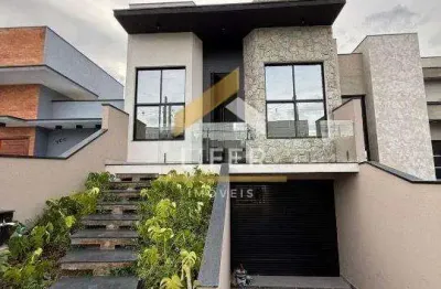 Casa em condomínio fechado com 3 quartos à venda na dois, 15, jardins do império, indaiatuba, 258 m2 por r$ 1.390.000