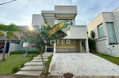 Casa em condomínio fechado com 4 quartos à venda na avenida carlos diaulas serpa, 001, loteamento parque dos alecrins, campinas, 280 m2 por r$ 2.680.000