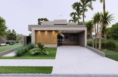 Casa em condomínio fechado com 3 quartos à venda na rua sebastião cardoso, 168, parque brasil 500, paulínia, 181 m2 por r$ 1.740.000