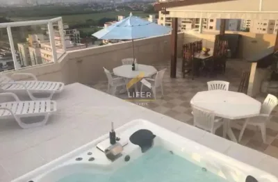 Cobertura com 4 quartos à venda na josé da silva rainho, 677, jardim las palmas, guarujá, 284 m2 por r$ 1.045.000