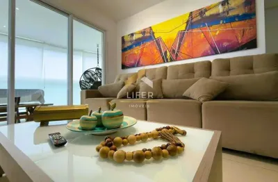 Apartamento com 4 quartos à venda na peru, 15, jardim três marias, guarujá, 124 m2 por r$ 1.990.000