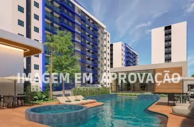 Lançamento  com apartamento de dois e três quartos, área de lazer completa