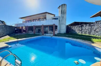 Casa a apenas 5min do natal shopping, 5/4,sauna,piscina e terreno com 1000m²