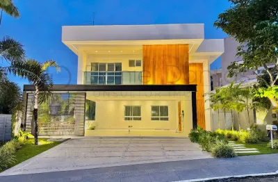 Mansão 100% mobiliada com 500m² na cidade dos bosques, oportunidade!