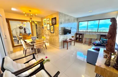 100% planejado em lagoa nova, com 95m², 3/4, andar alto. residencial antônio alves pereira