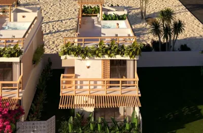 Lançamento na barra do cunhaú, chalés exclusivos com 77m². oportunidade!