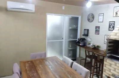 Casa em condomínio fechado com 3 quartos à venda na avenida paulo roberto vidal, 2490, bela vista, palhoça, 100 m2 por r$ 390.000