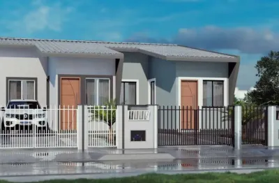 Casa com 2 quartos à venda na galileu galilei, 11, barra do aririú, palhoça, 50 m2 por r$ 350.000