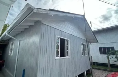 Casa com 2 quartos à venda na professor vicente manoel silveira, 1, pinheira, palhoça, 70 m2 por r$ 240.000