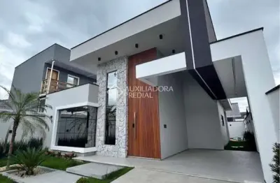 Casa com 3 quartos à venda na delfínio, 38, bela vista, palhoça, 98 m2 por r$ 820.000