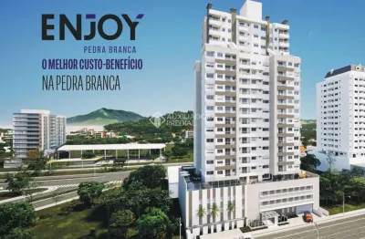 Apartamento com 2 quartos à venda na rua das biguás, 213, pedra branca, palhoça, 60 m2 por r$ 550.000