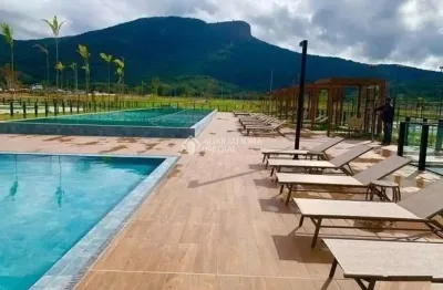 Terreno em condomínio fechado à venda na rua lagoinha, 65, pedra branca, palhoça, 315 m2 por r$ 850.000