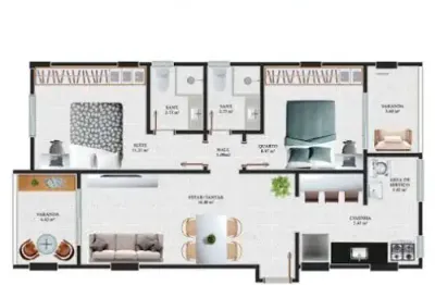 Lançamento 2/4 com suíte, vista mar, nascente em piatã. últimas unidades.