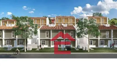 Casa com 2 dormitórios à venda, 65 m² por r$ 354.043,05 - jardim maria tereza - cotia/sp